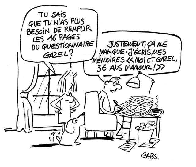 humour : 36 années de fidélité à Gazel